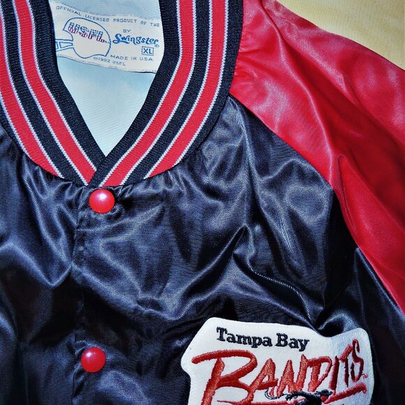USFL Jacket Tampa Bay Bandits NEW CONDITION VINTAGE 1980s United States Football - Picture 6 of 6
